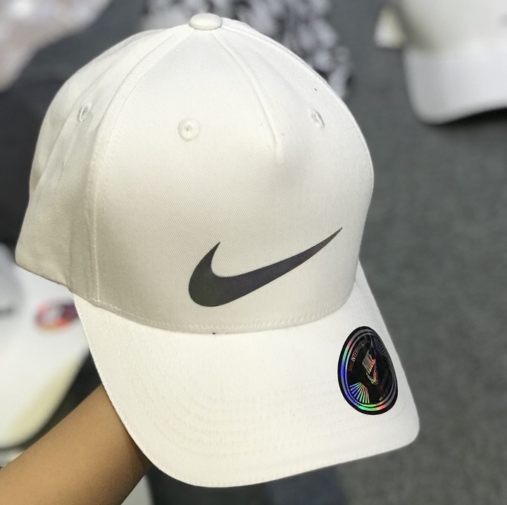 Nón Nam Hàng Hiệu Nike Màu Trắng Logo Phản Quang | Thời Trang Nam Xuất Khẩu  Namfashion